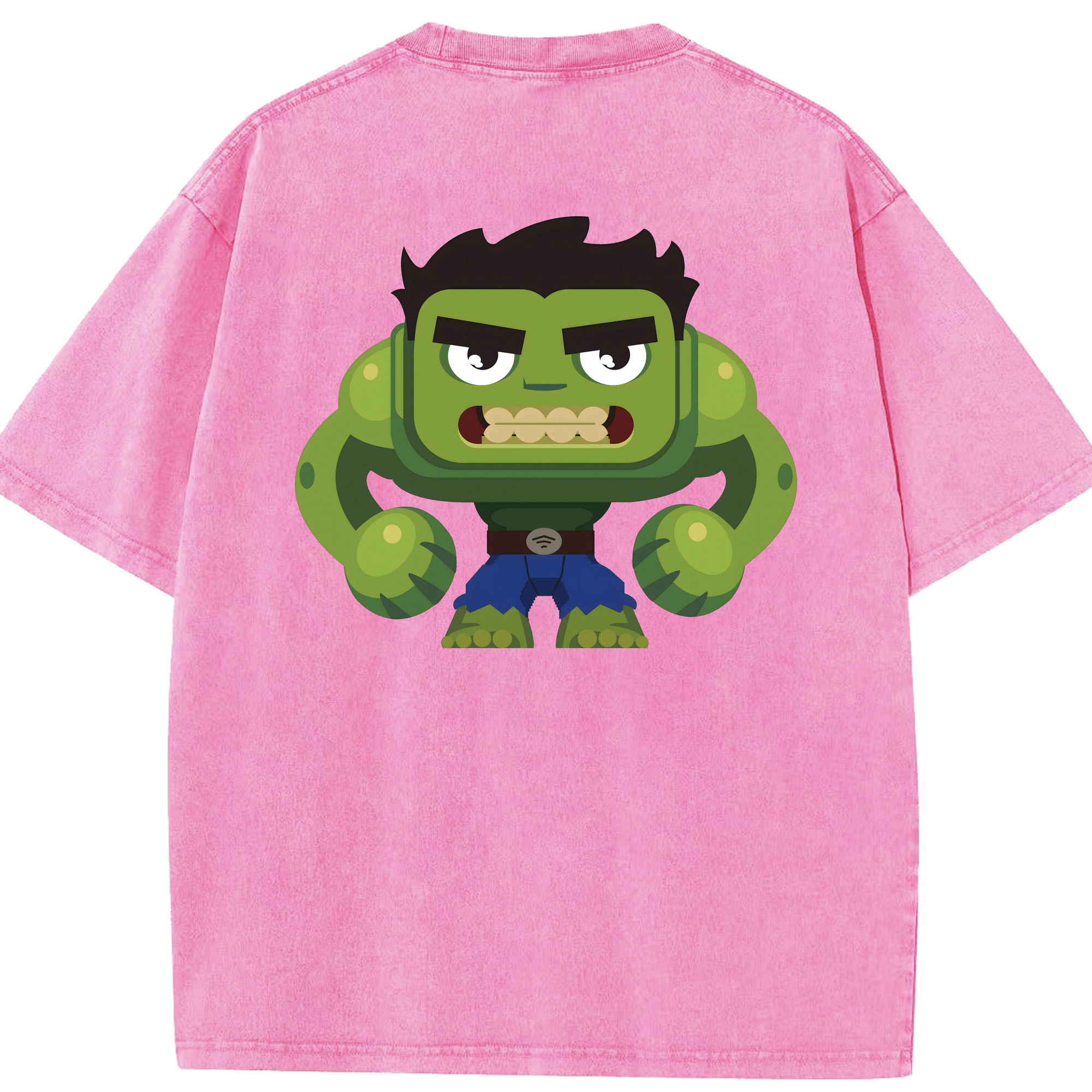 （画像用） アベンジャーズ The Avengers 綿100% ヴィンテージ風 半袖Tシャツ（背面プリント）